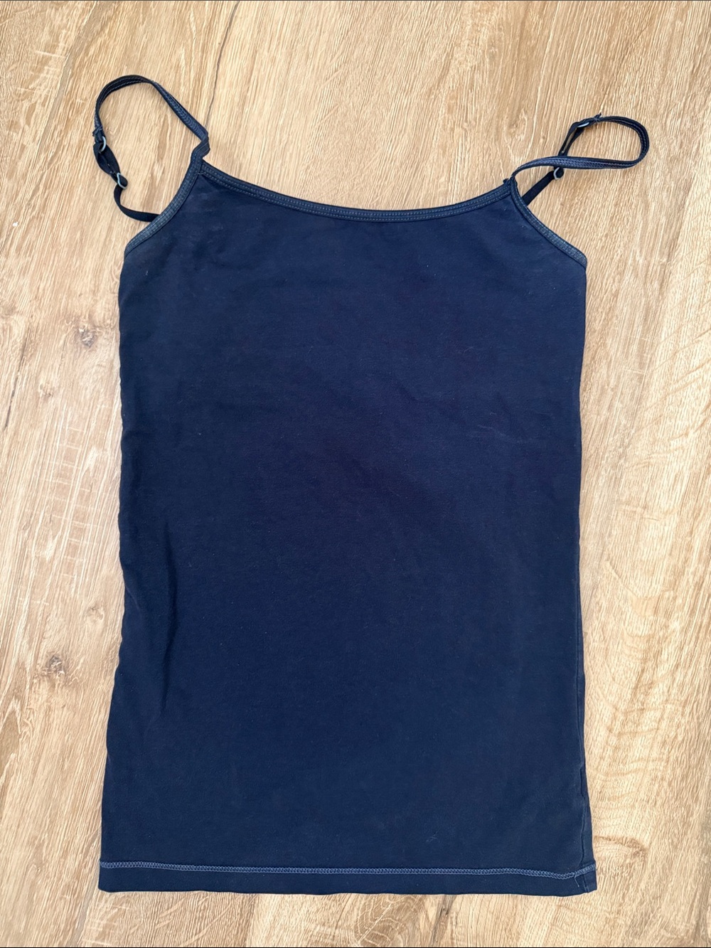 Aeropostale Women’s Spaghetti Strap Tank Tops, Black & Teal, Size Small - Picture 9 of 14
